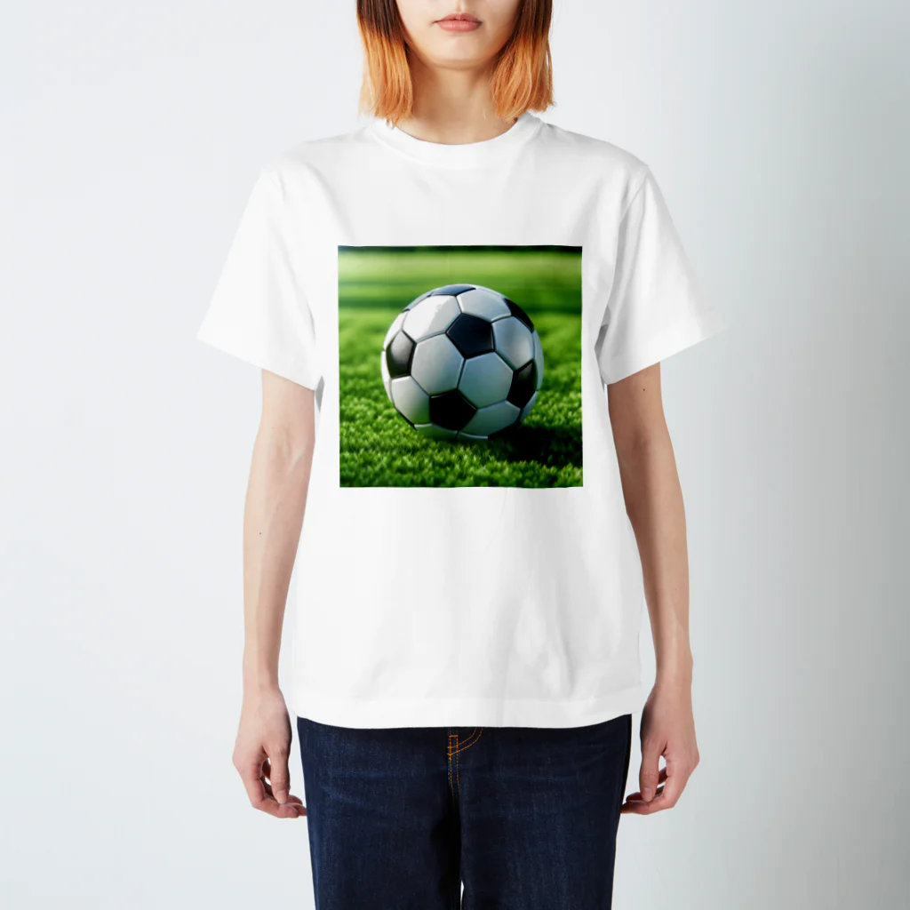 jmjmjmのサッカー好きな家族や友達にプレゼントしよう！ スタンダードTシャツ