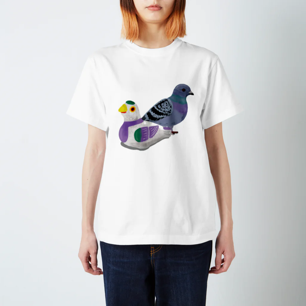 monomawaruの弘前の鳩笛 / Pigeon Whistle from Hirosaki (Aomori)  Regular Fit T-Shirt