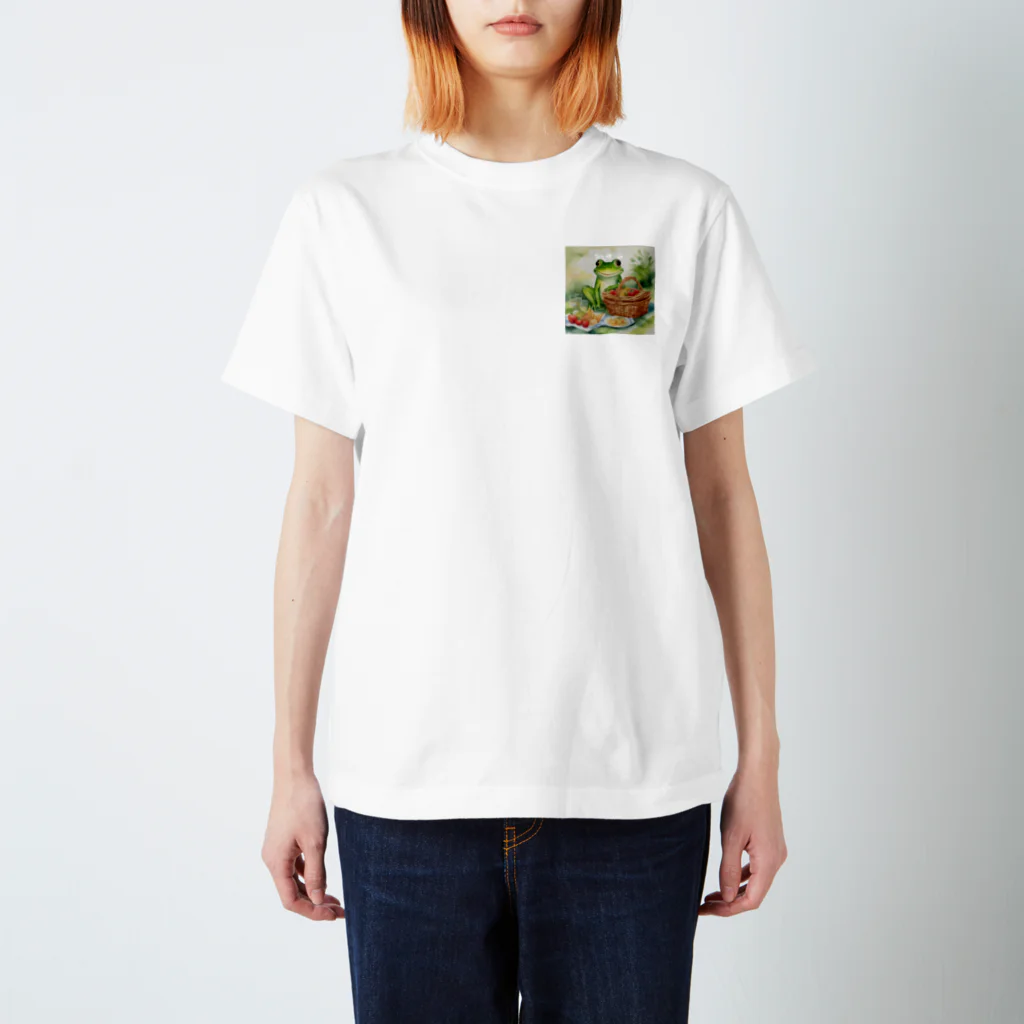 yuko_uのハピケロ〜ピクニック Regular Fit T-Shirt