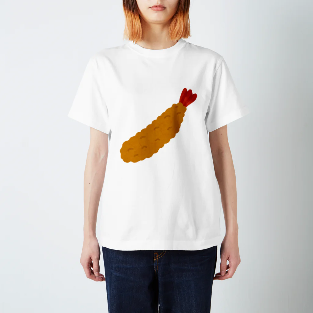 Shujiのビックエビフライ🍤 スタンダードTシャツ