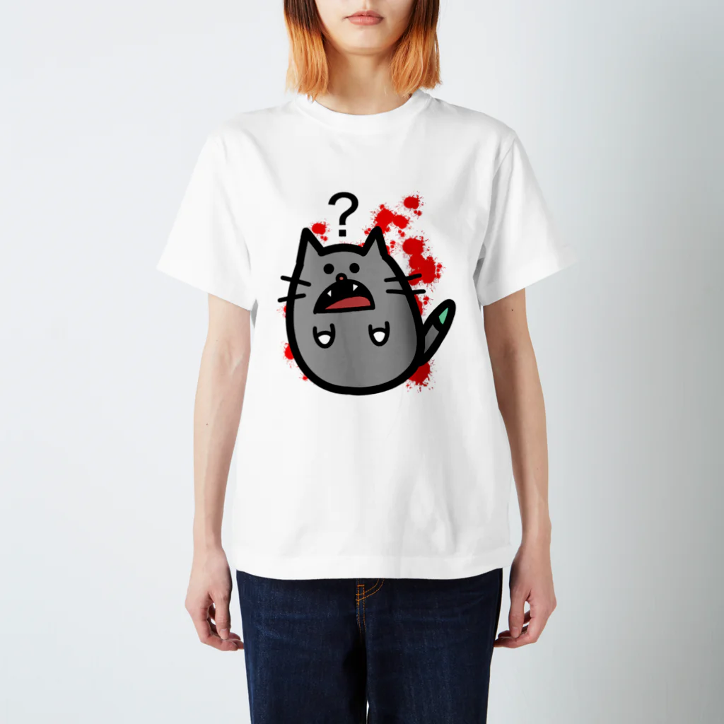 talkのキバ猫 スタンダードTシャツ