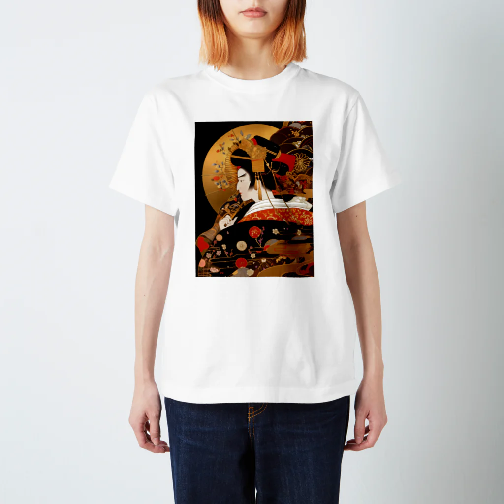 AQUAMETAVERSEの聖徳太子絵伝金蒔絵　Tomoe bb 2712 Regular Fit T-Shirt