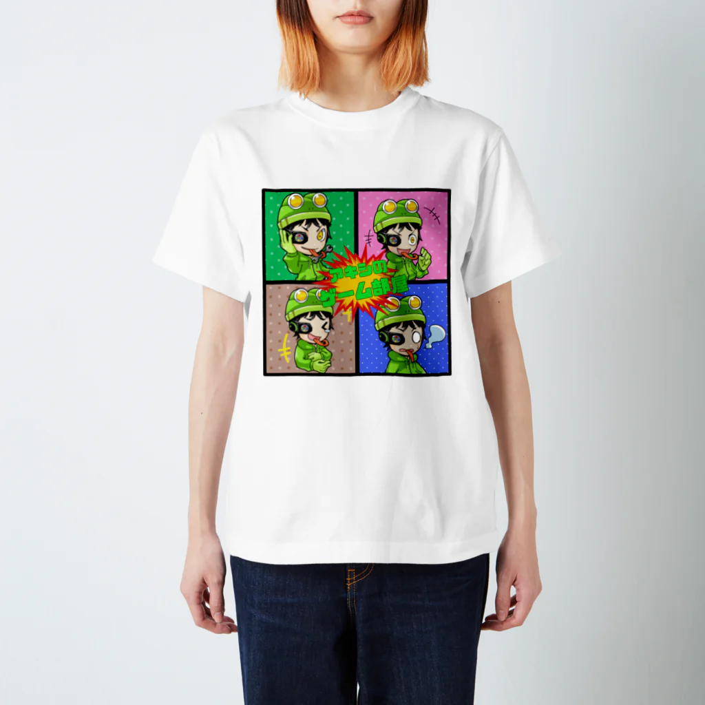 アキシのゲーム部屋 公式ショップのAKISI's game room　Tシャツ スタンダードTシャツ