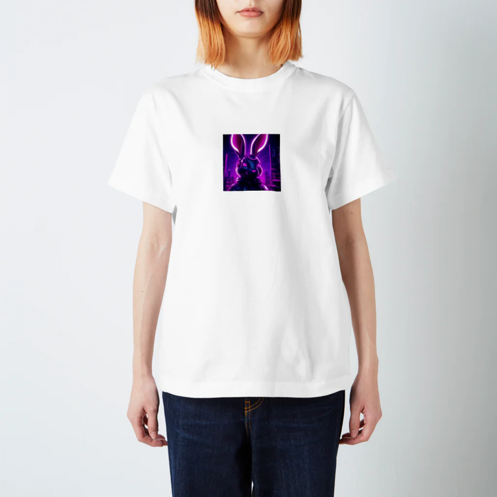 momo29vのウサギ Regular Fit T-Shirt