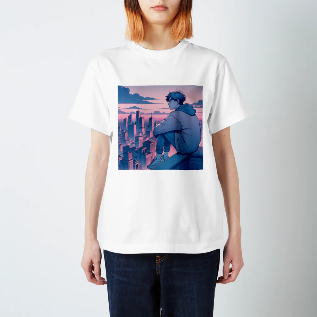 ゆーきの都市の狭間で Regular Fit T-Shirt