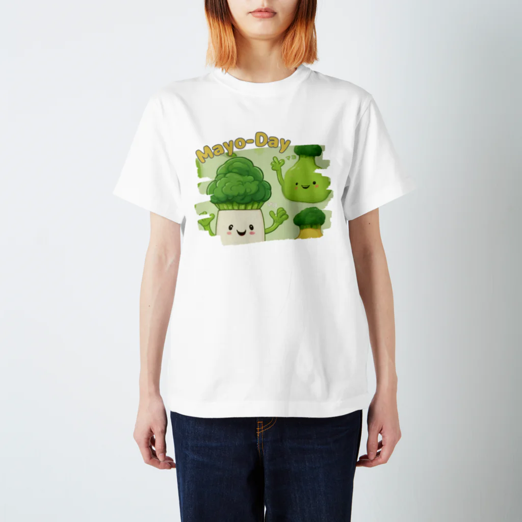 NaROOMのマヨ好きは、毎日がマヨネーズの日🥦 Regular Fit T-Shirt