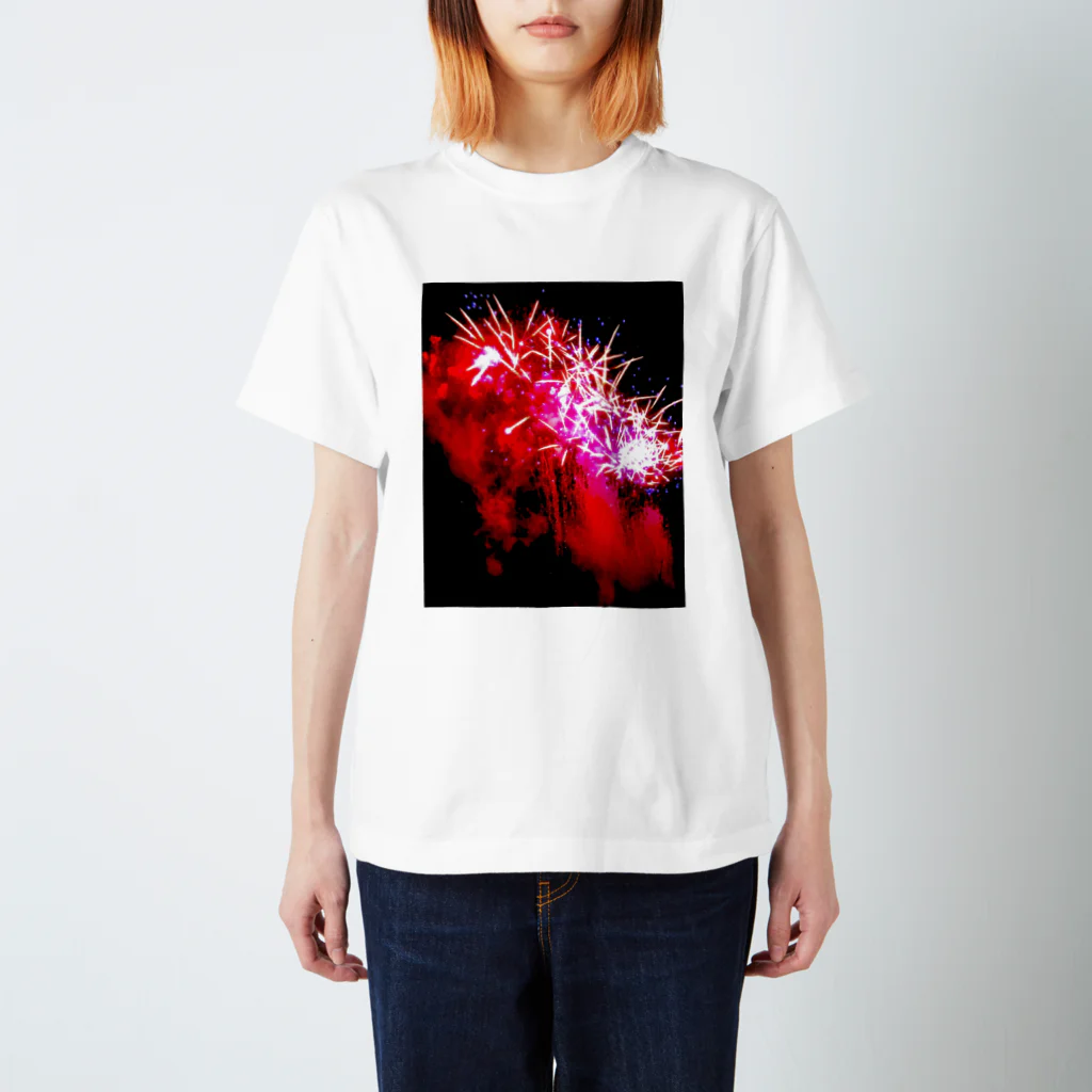 necocoのHANABI スタンダードTシャツ