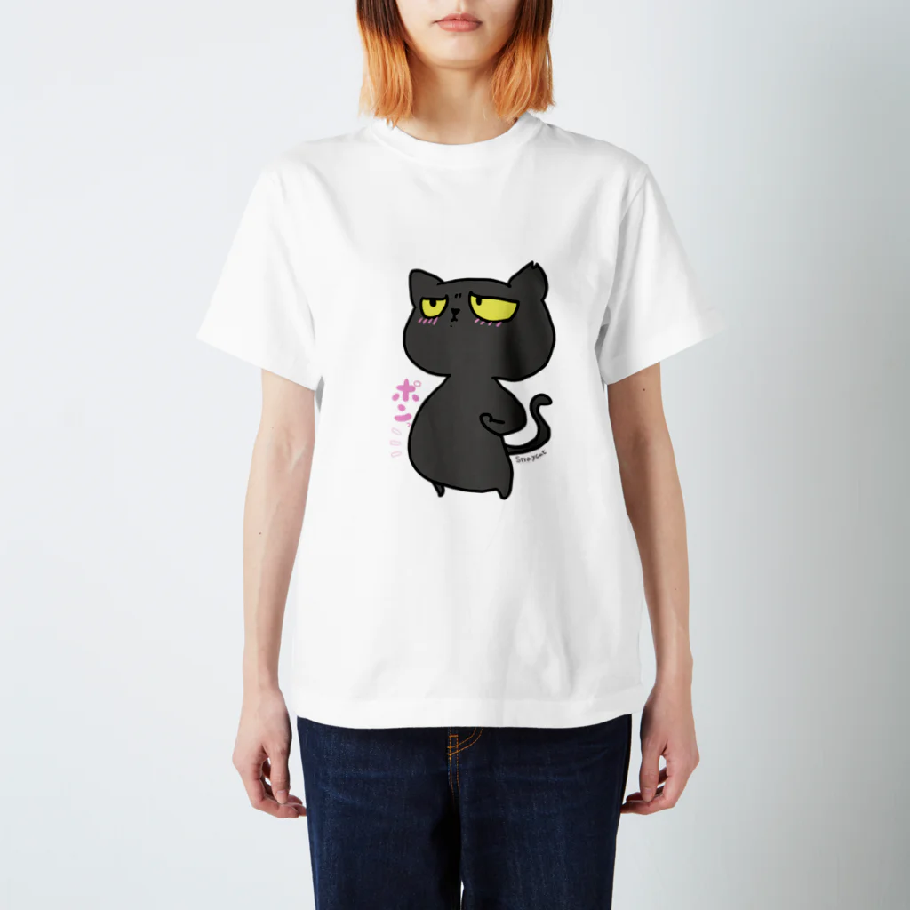 Stray cat～迷い猫の店～の太っちゃった猫さん Regular Fit T-Shirt