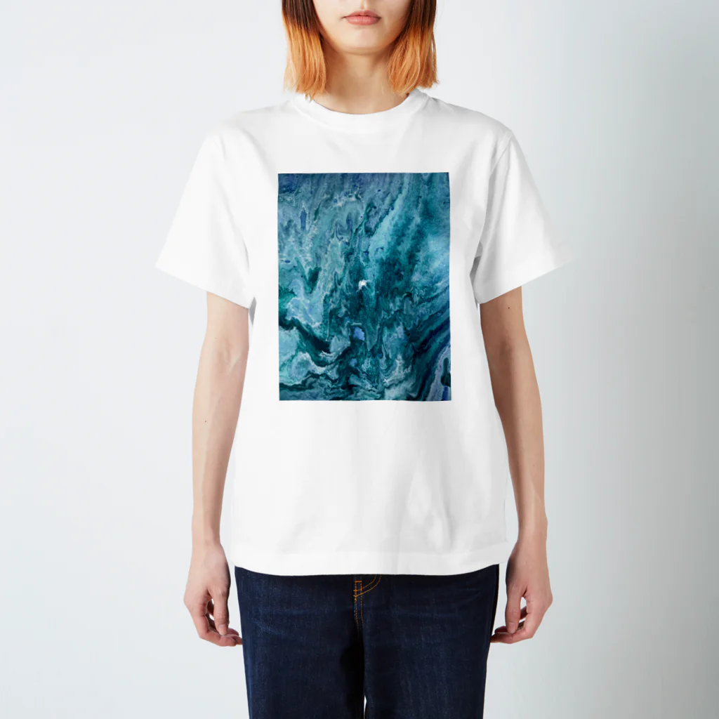 Royのgreat wave スタンダードTシャツ