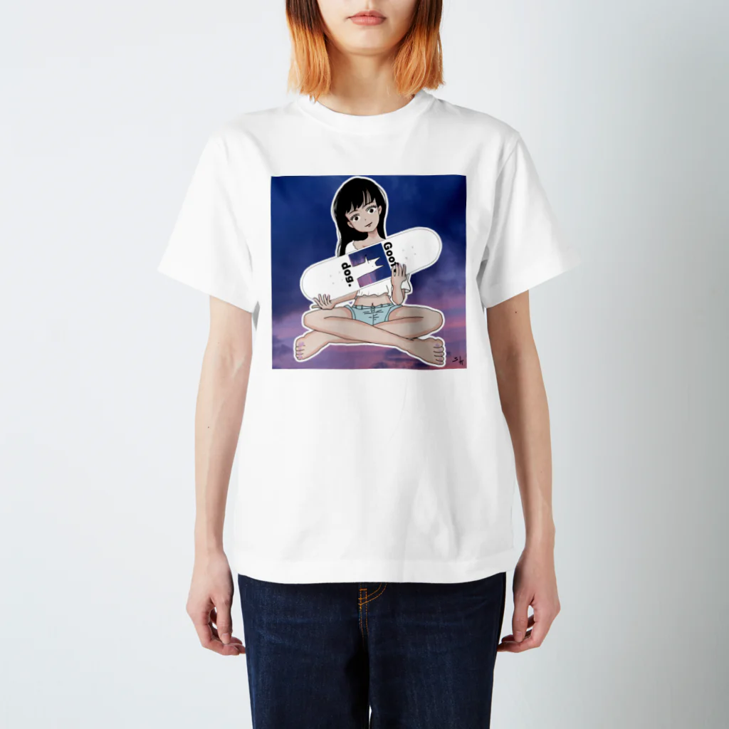 sii_kyohenのskategirl. スタンダードTシャツ