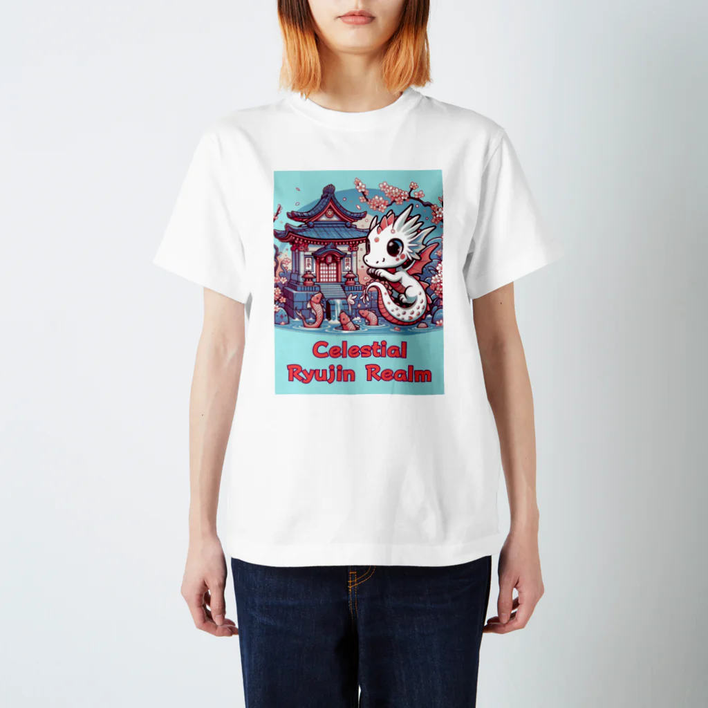 大江戸花火祭りのCelestial Ryujin Realm～天上の龍神領域3 スタンダードTシャツ