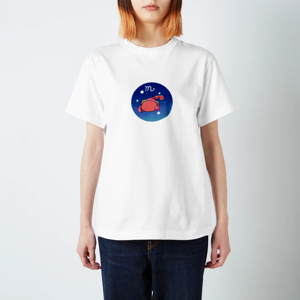 もふもふ堂の蠍座 スタンダードTシャツ