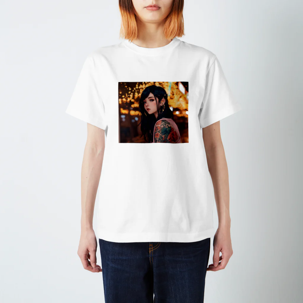 kam-kam0713のlofi girlNO.9 Regular Fit T-Shirt