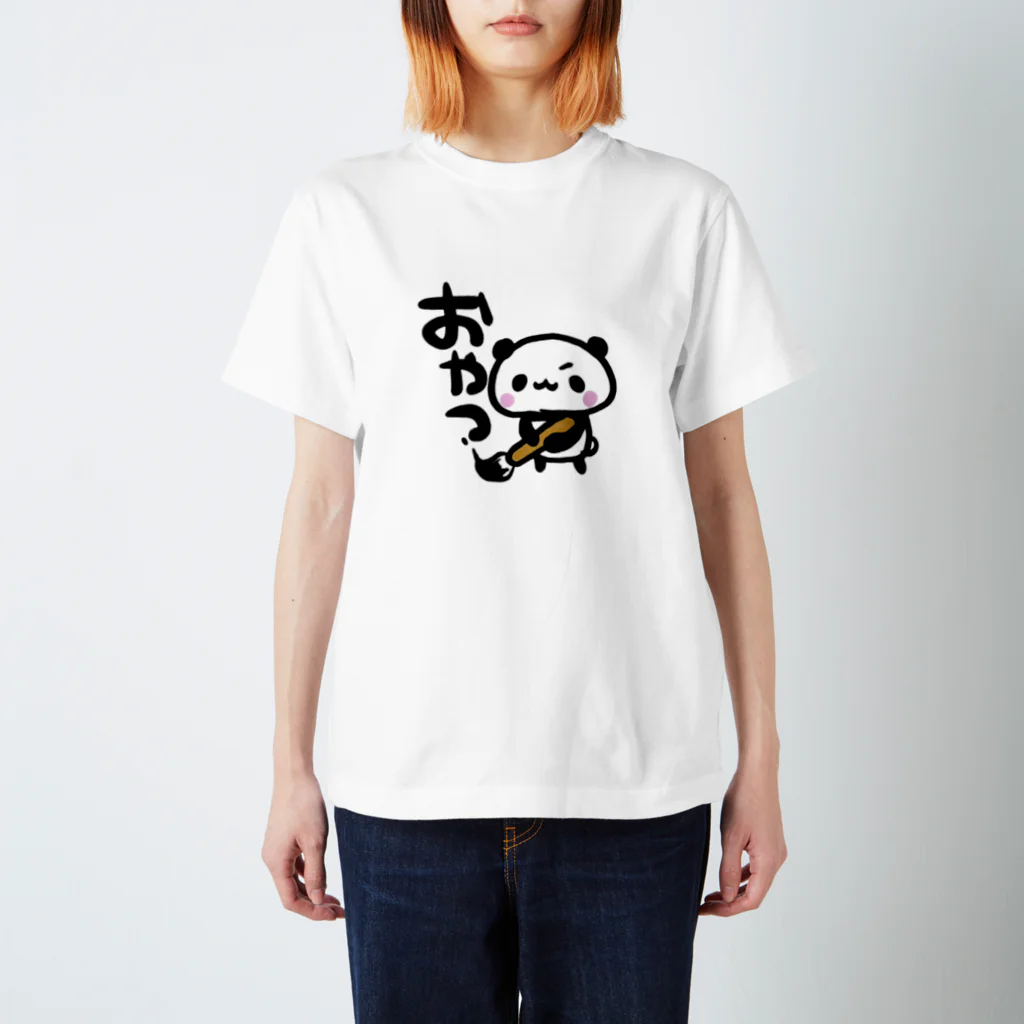 ☆みかん☆の筆ぱんだ*おやつ スタンダードTシャツ