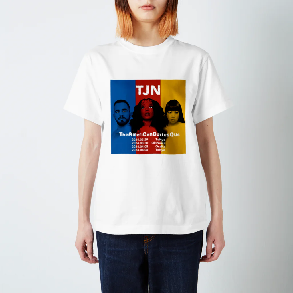 NBProductionのTAB 24S Tour T-shirt (White) スタンダードTシャツ