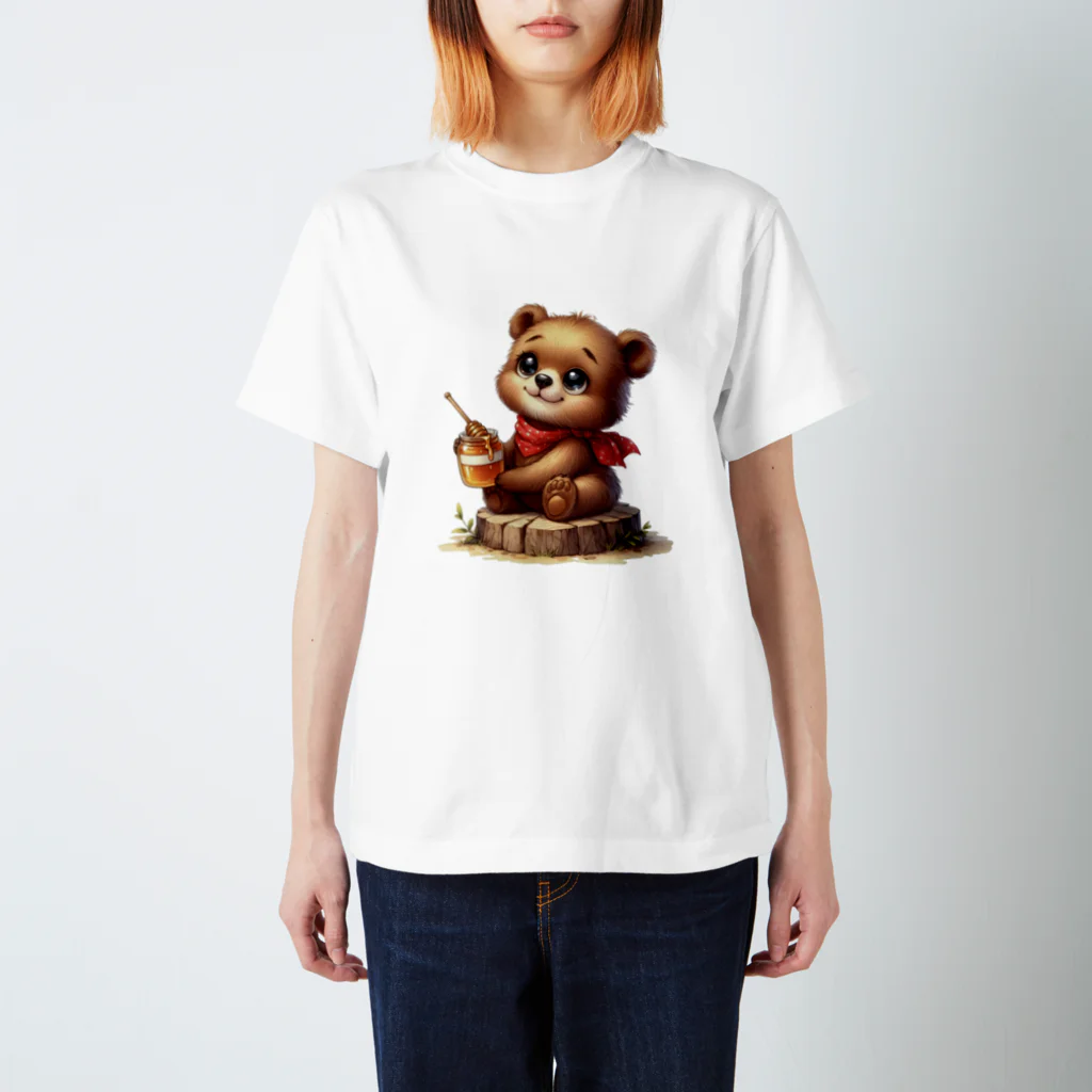 癒し系グッズのくまちゃん スタンダードTシャツ