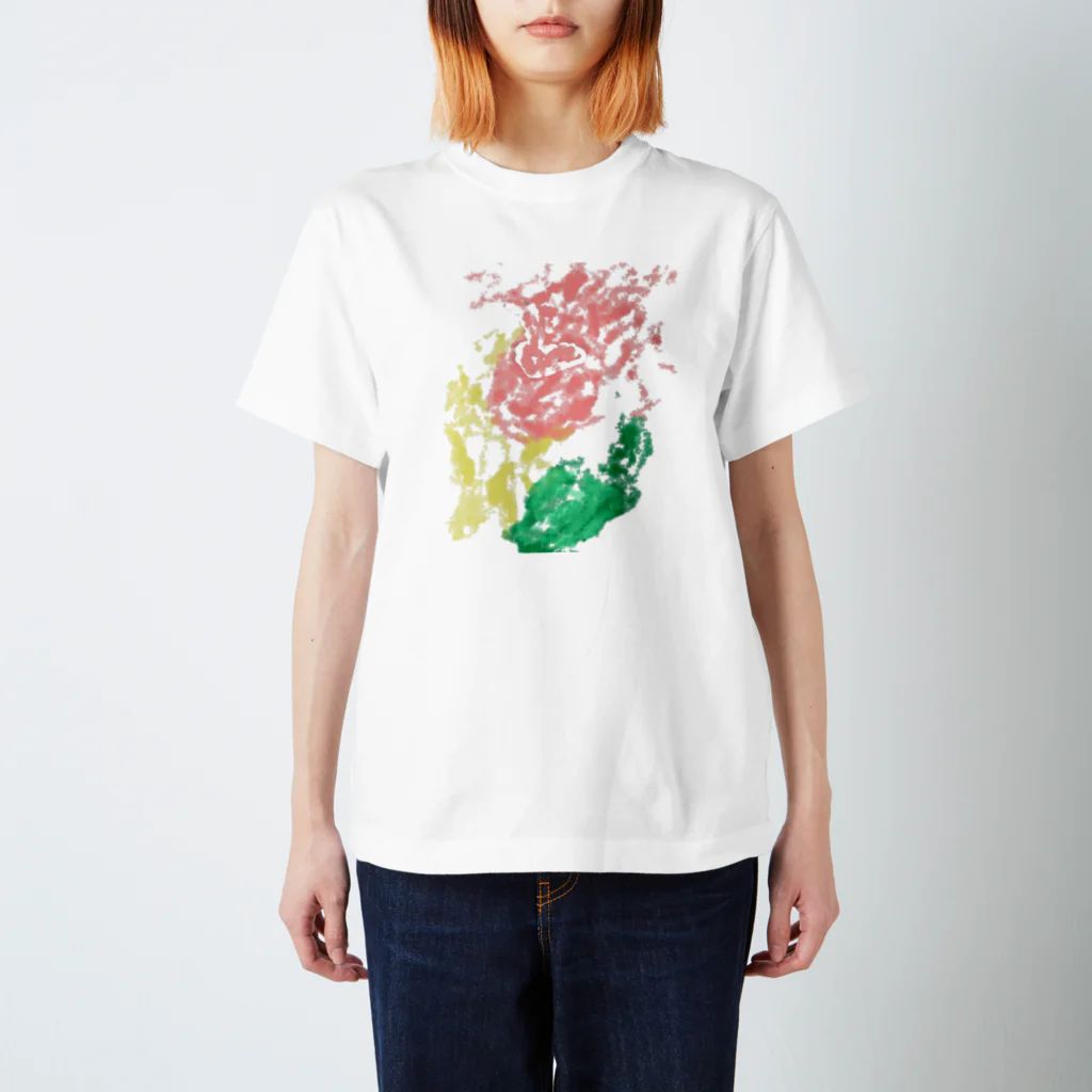 ヒヨドリ派のFake rabbit image Regular Fit T-Shirt