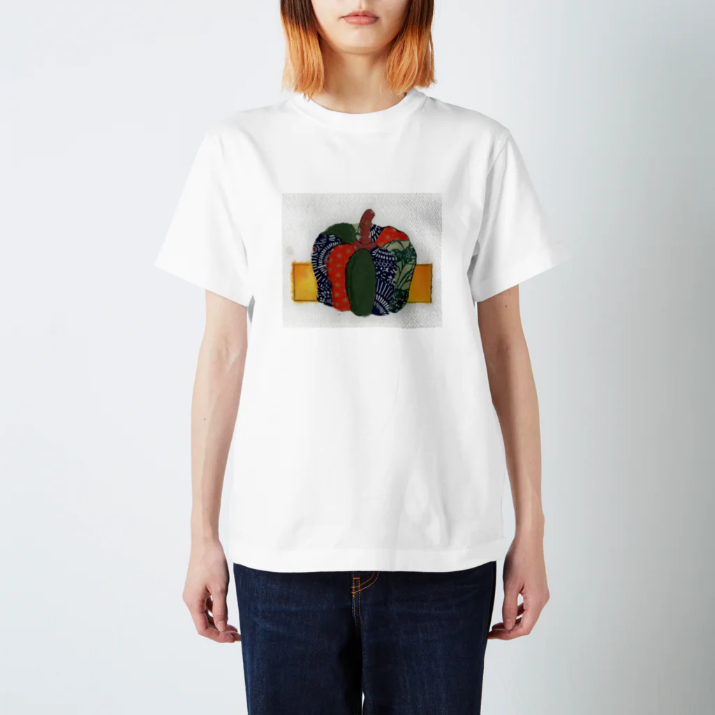 とみよのちぎり絵のとみよのかぼちゃ Regular Fit T-Shirt