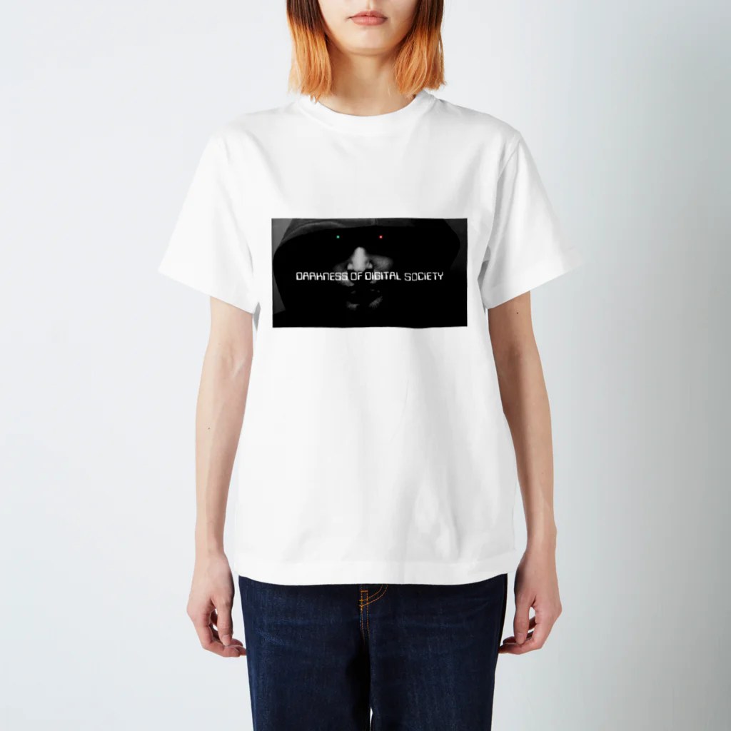 designerk　ＧＰのアートシャツ　「デジタル闇」 Regular Fit T-Shirt