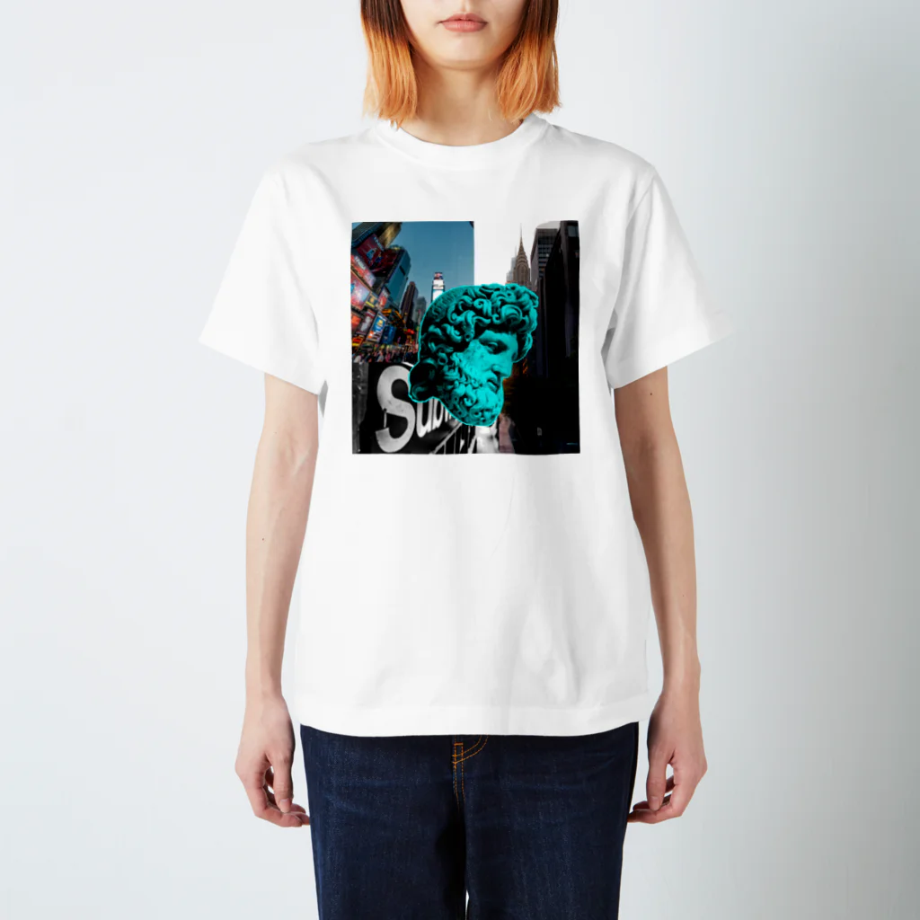 designerk　ＧＰのアートシャツ　「今的なNY」 Regular Fit T-Shirt