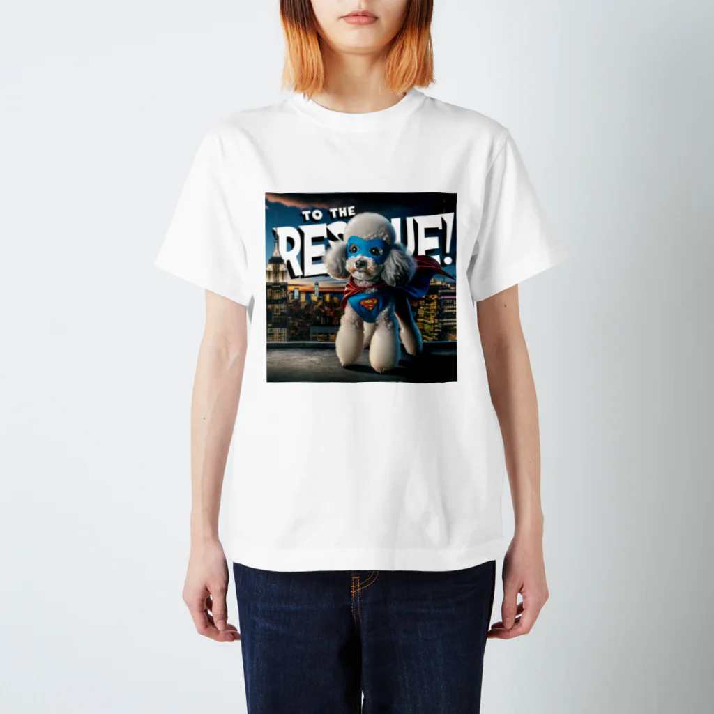 keikei5の今日の主役は、レスキュー犬のといちゃん！ Regular Fit T-Shirt