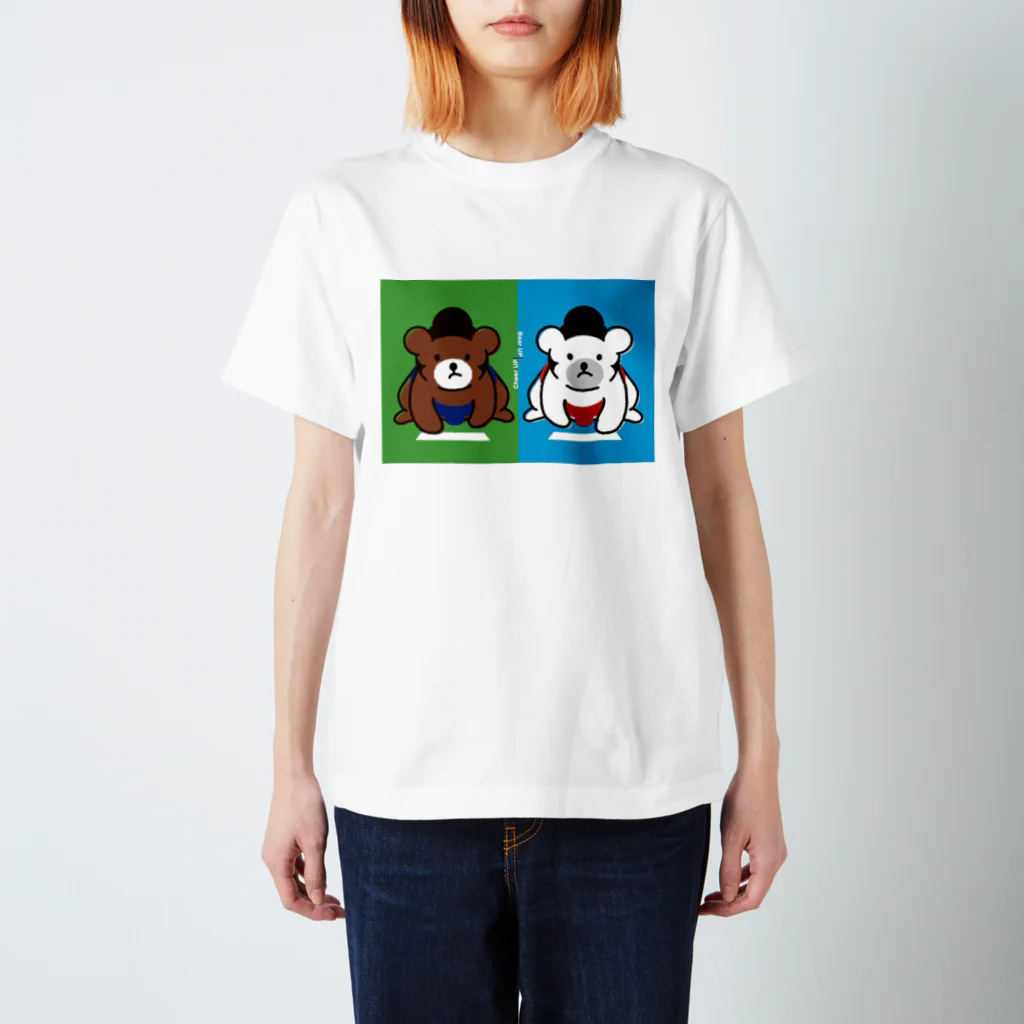 ファンシーファミリーファンタジーの土俵際の熊 Regular Fit T-Shirt