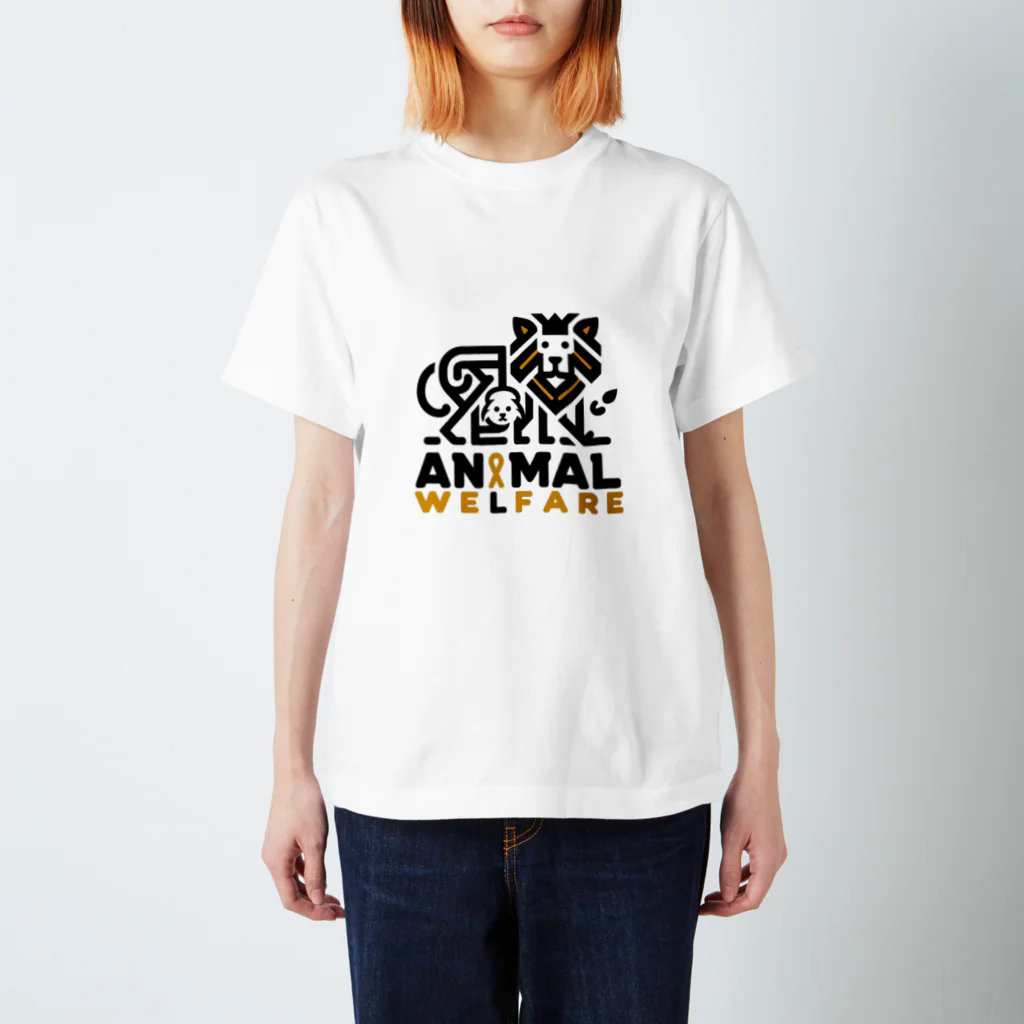 STOP POACHNGのanimal welfare（その２） スタンダードTシャツ