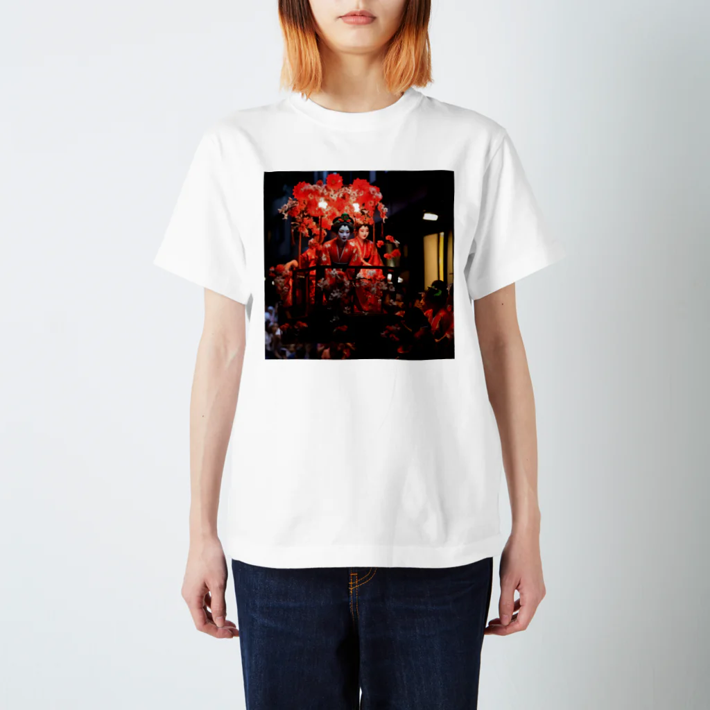 AQUAMETAVERSEの日本三大祭り　祇園祭　akari 2204 Regular Fit T-Shirt