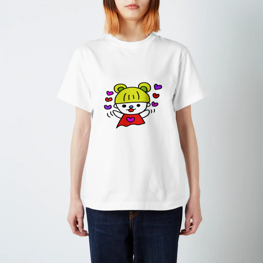 TOMpiのてるてるテンちゃん＆くーたん Regular Fit T-Shirt