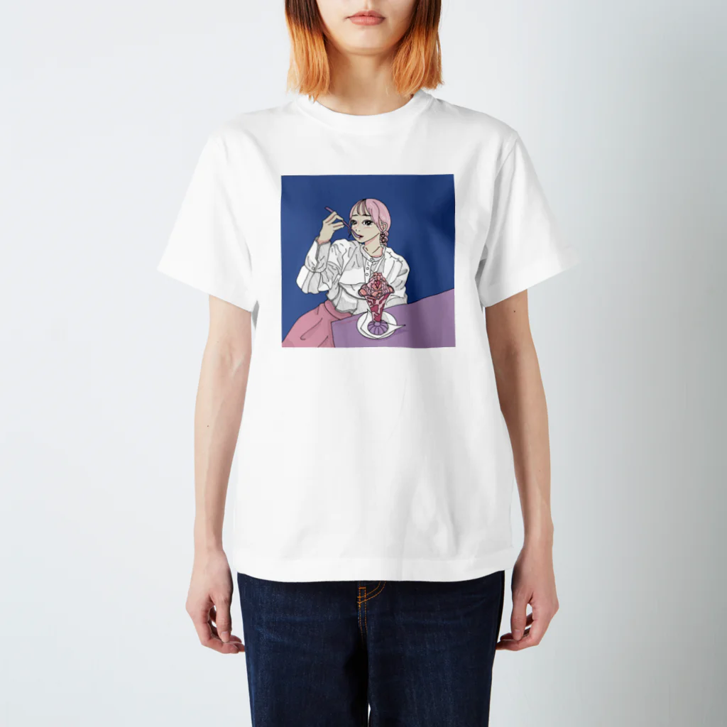 soy milkのmidnight parfait  Regular Fit T-Shirt