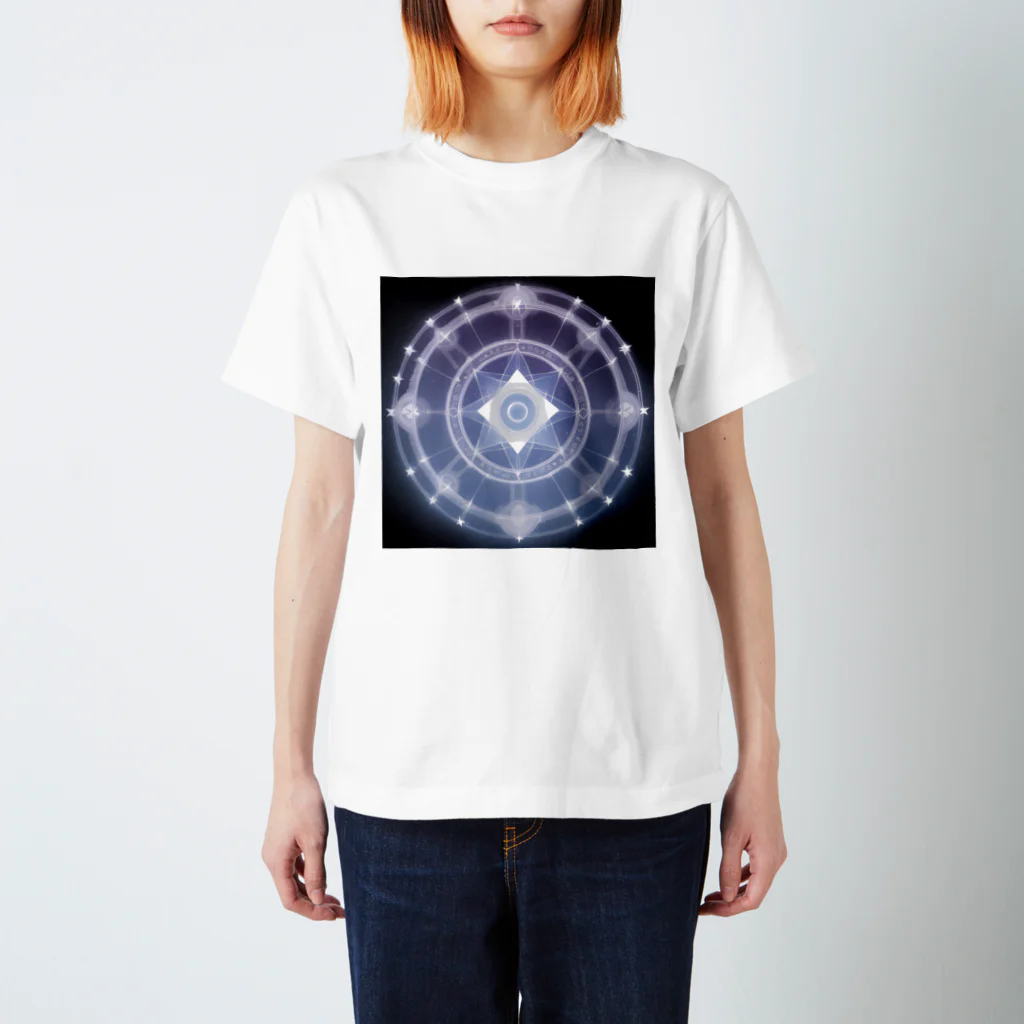 幻想の館の不思議模様・星 スタンダードTシャツ