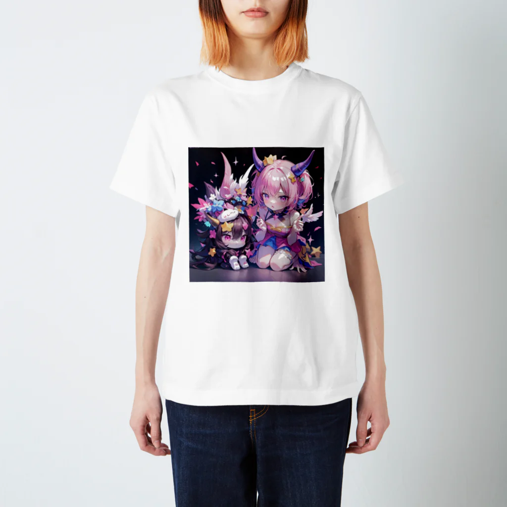 ANARUSISUの小悪魔リムるちゃん スタンダードTシャツ