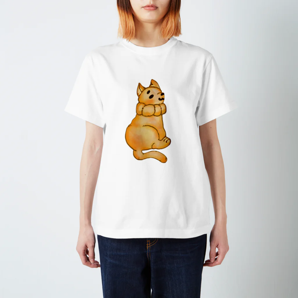 点々丸天丸_ｵｵﾄﾘﾃﾌのコロネたん        きつね Regular Fit T-Shirt