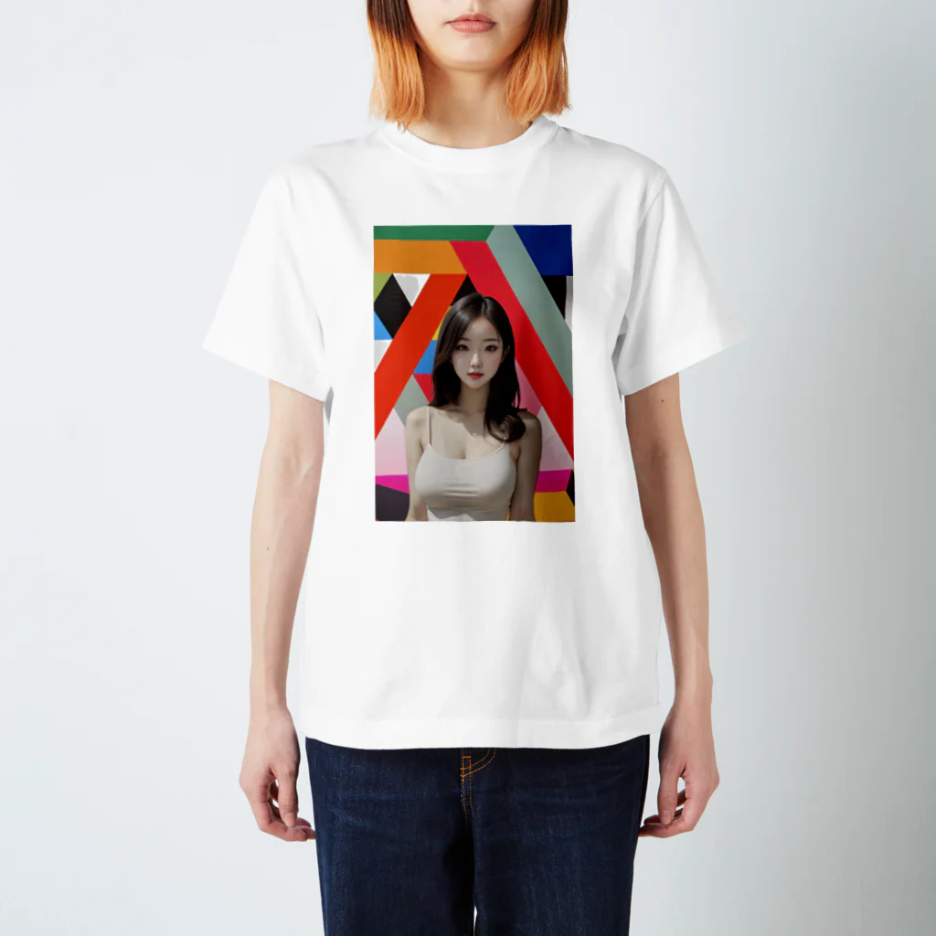 Takaking1972のリアル少女 Regular Fit T-Shirt