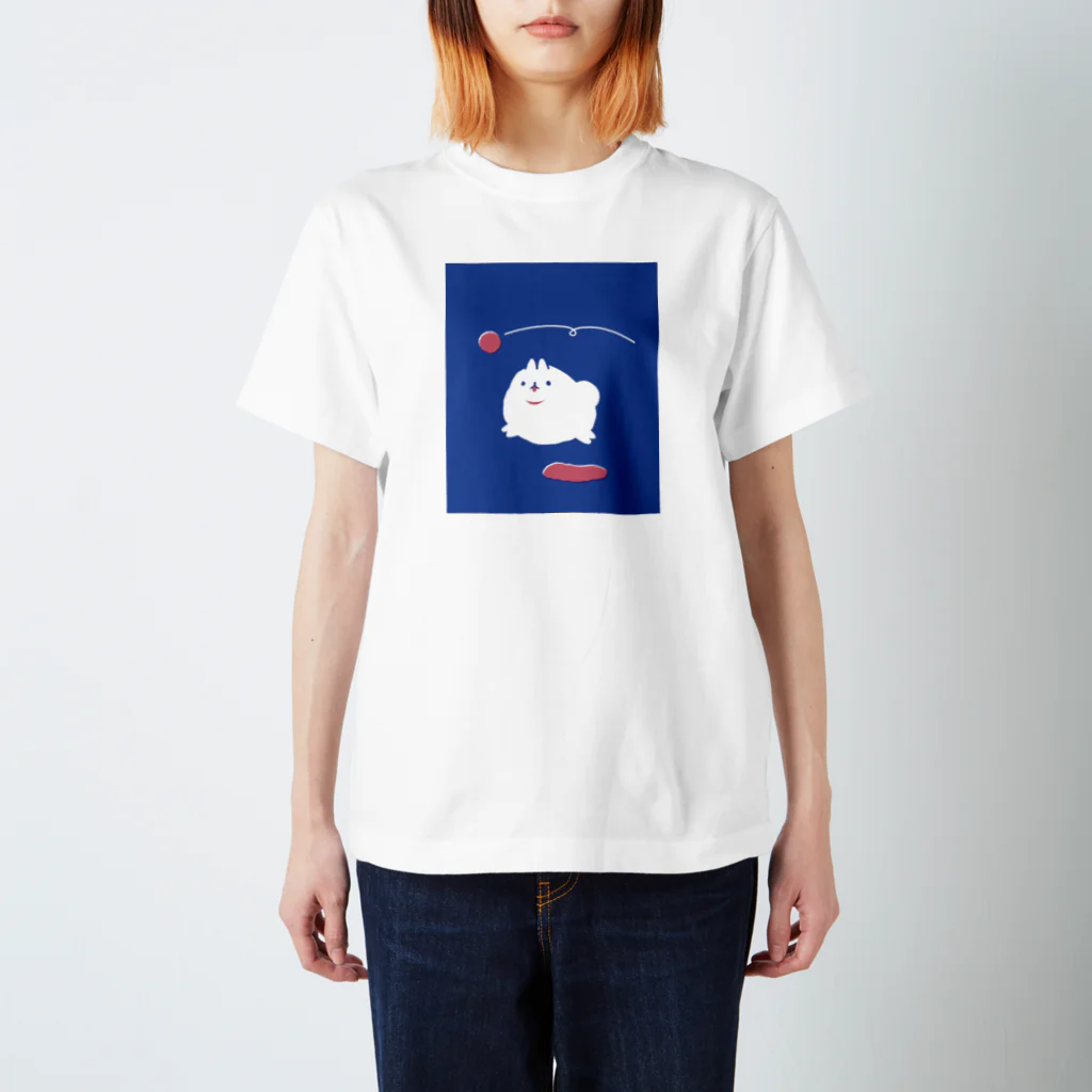 watageのもちもちいぬ スタンダードTシャツ