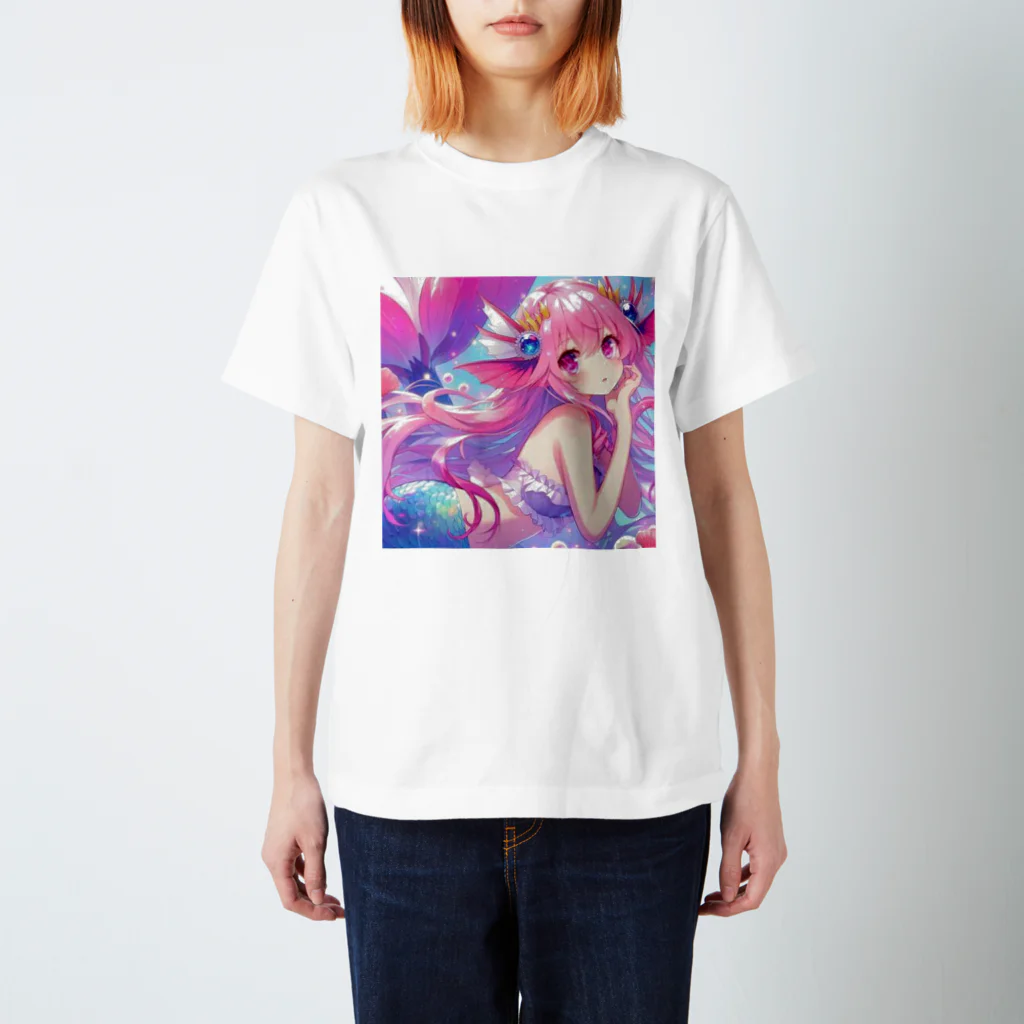 「ワンダーワールド」の神秘的な美しさに見とれてしまいますね。🧜‍♀️💖 スタンダードTシャツ