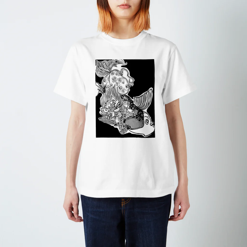 DARUMAのシーサー スタンダードTシャツ