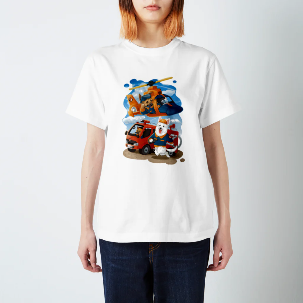 White Search and Rescueの今すぐ助けに行くよ！ スタンダードTシャツ