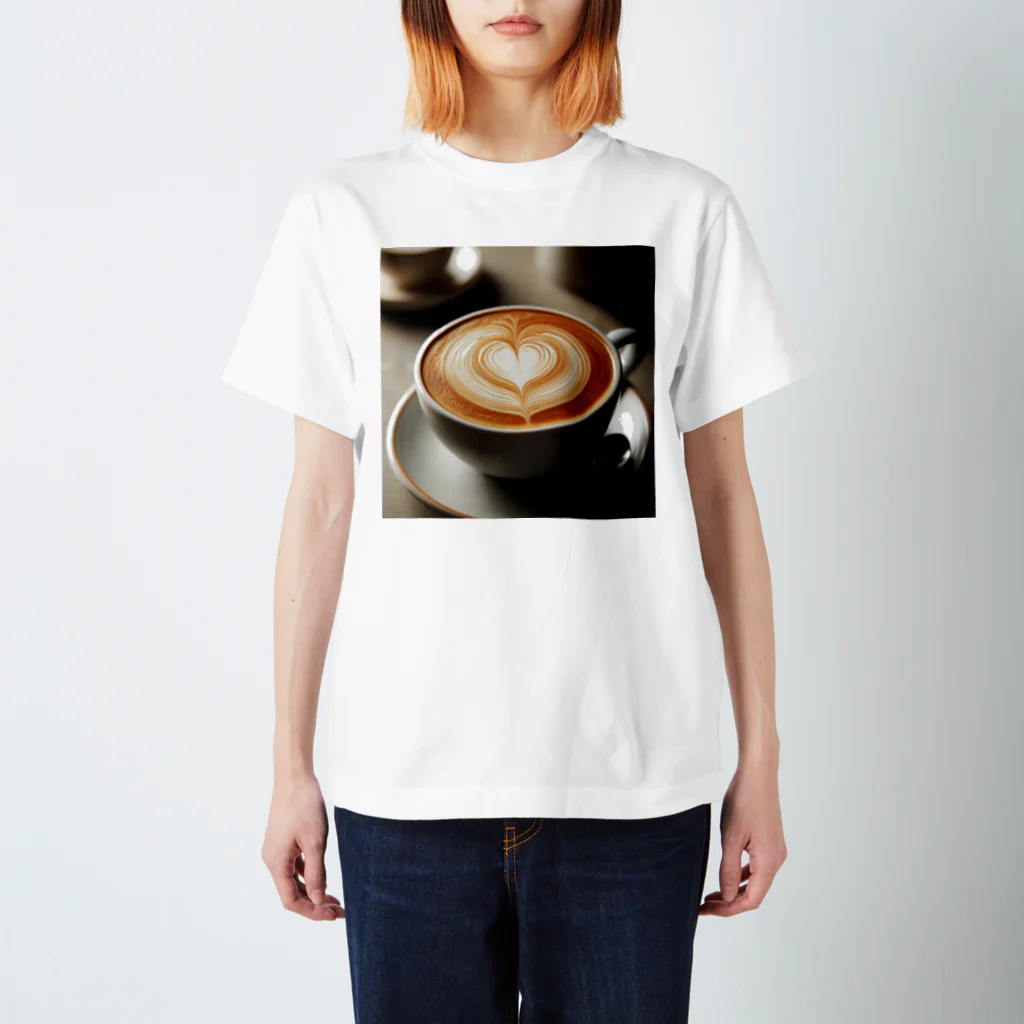 VintageHillsのカフェラテ スタンダードTシャツ