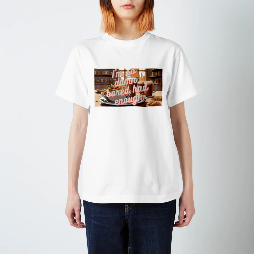 RN1990のI’ｍ so damn bored had enough スタンダードTシャツ