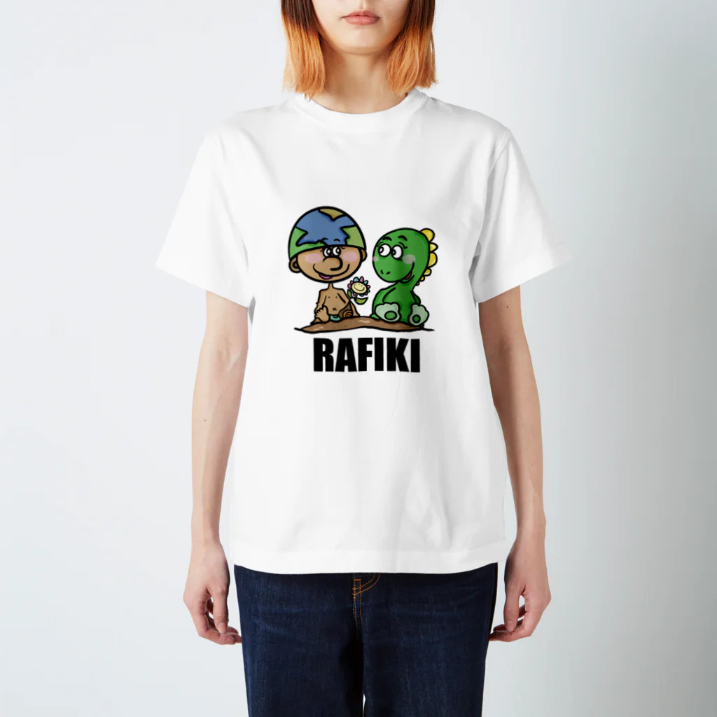 Colorful fam Earthのアースとデイの日常 スタンダードTシャツ