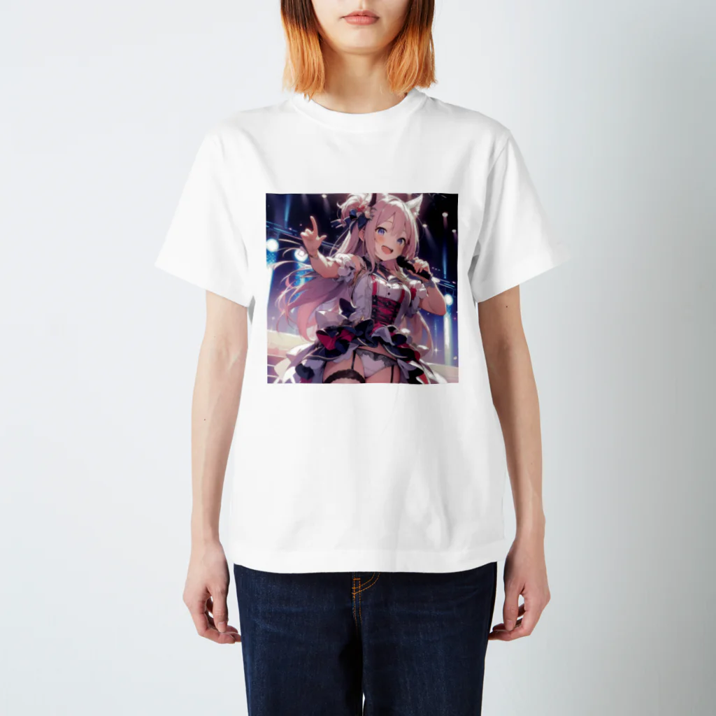 sion1010のアイドル美少女 スタンダードTシャツ