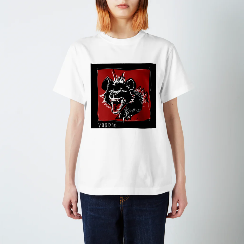 鬣犬工房のVoo doo hyena スタンダードTシャツ