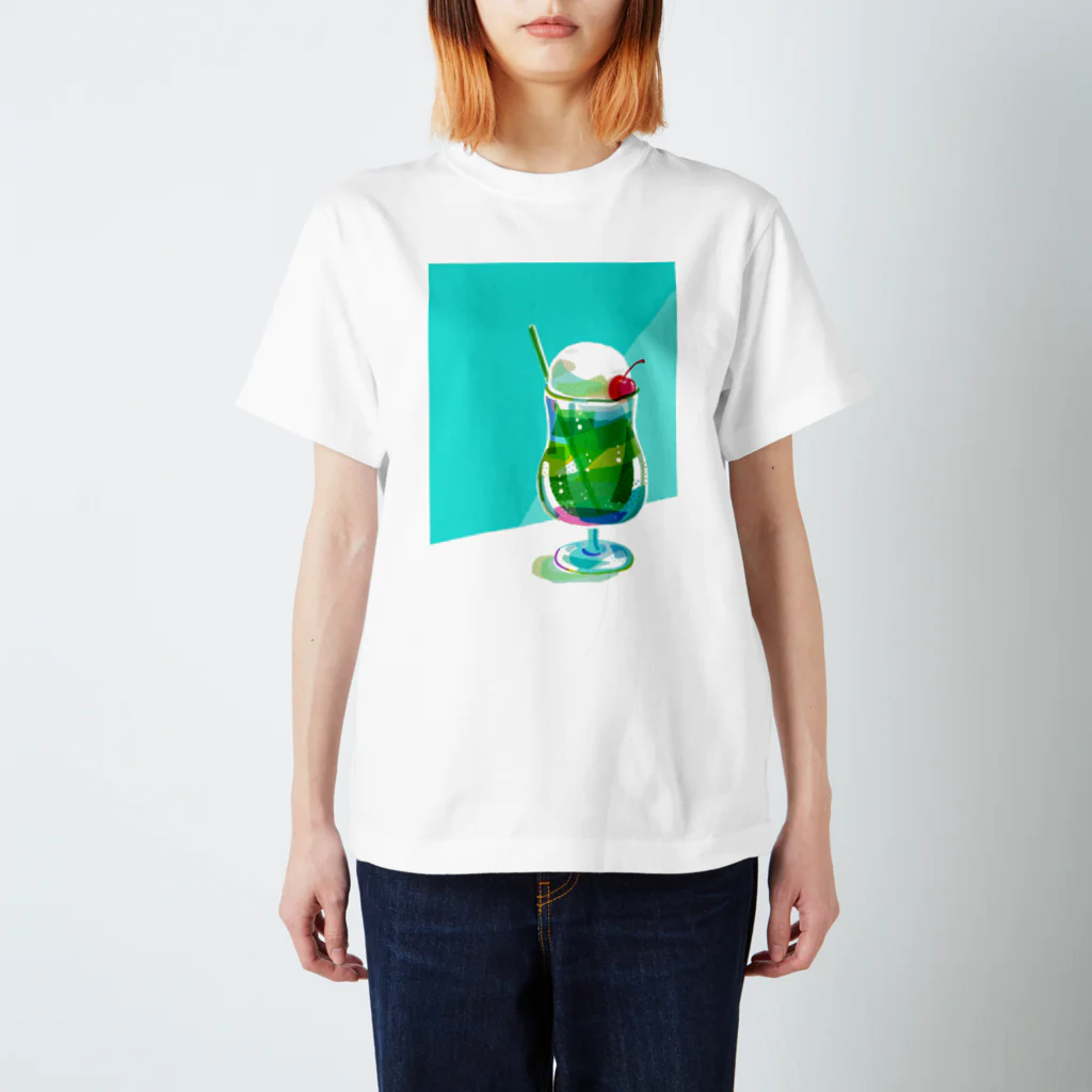 カラセロのクリームソーダ スタンダードTシャツ