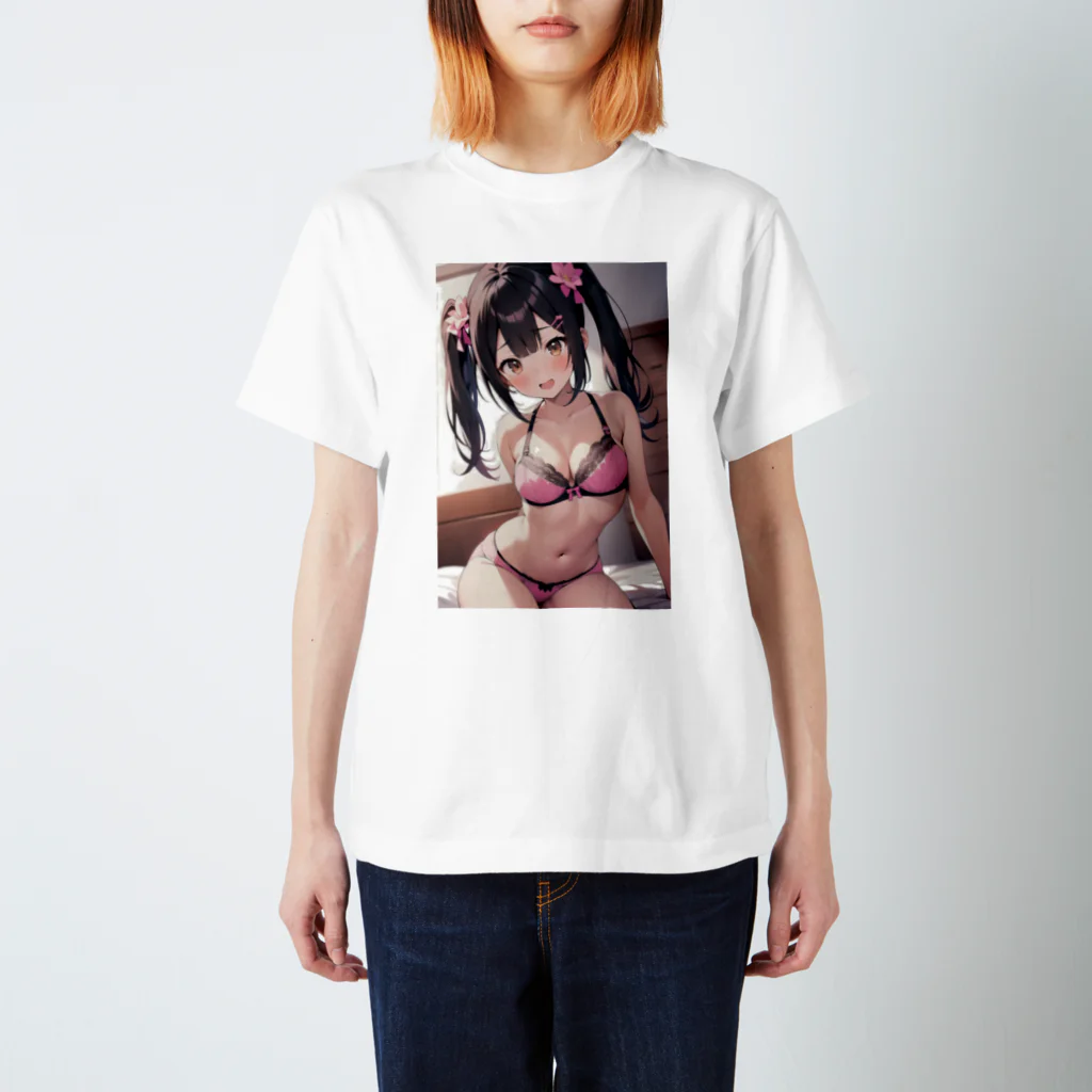 sion1010のビキニ美少女 スタンダードTシャツ