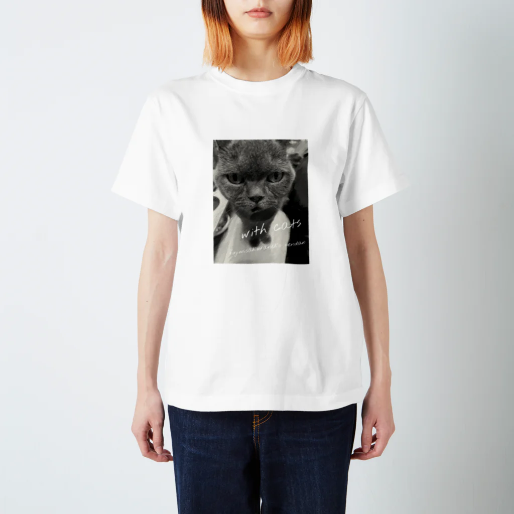 富士見さくらねこ応援団　チャリティー部の猫達と共に Regular Fit T-Shirt