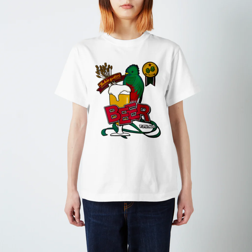 a-bow's workshop(あーぼぅズ ワークショップ)のQuetzal Beer スタンダードTシャツ