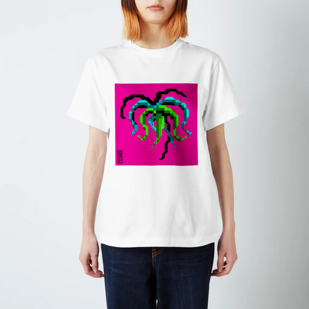 正座ちゃんのドット絵ショップのエアープランツ Regular Fit T-Shirt