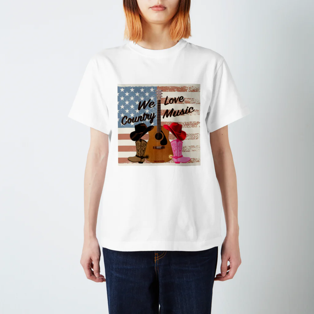 country music house !の2024 Country Music Regular Fit T-Shirt