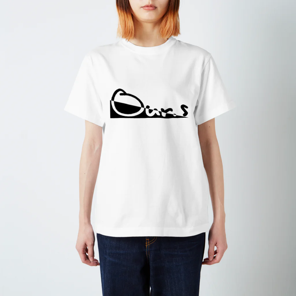 Our.s SUZURI店のスラッシュロゴ スタンダードTシャツ